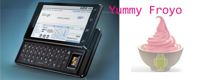 Milestone Gets a Hacked Froyo 2.2 Update