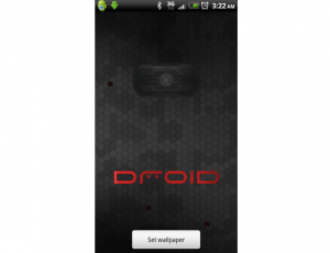 Android App of the Day: Droid 2 Live Wallpapers