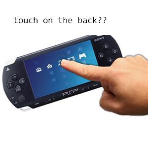 Next PSP to have Touch Sensitive Controlsâ€¦ On the Back?