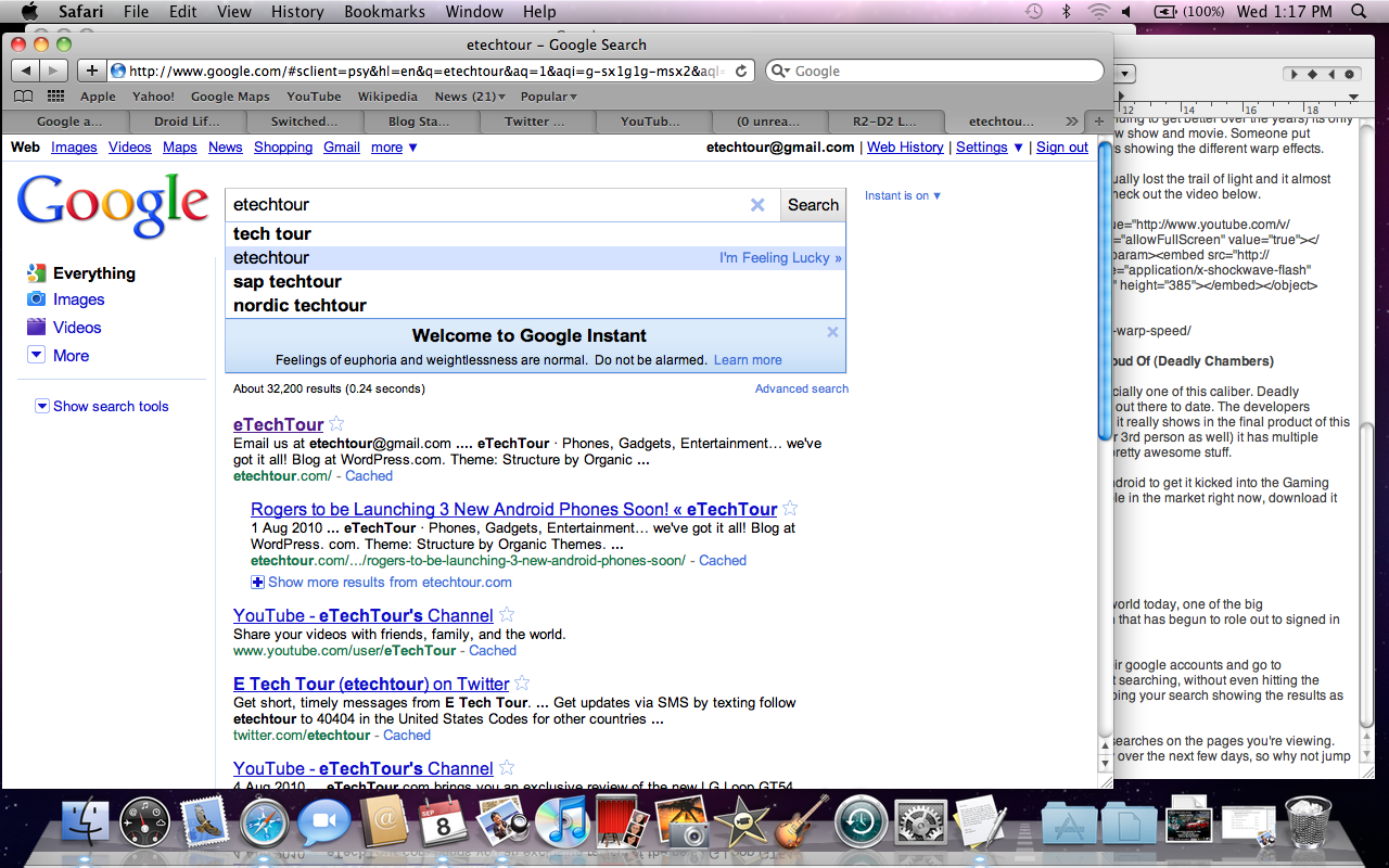 Google Instant Search Goes Live For Someâ€¦