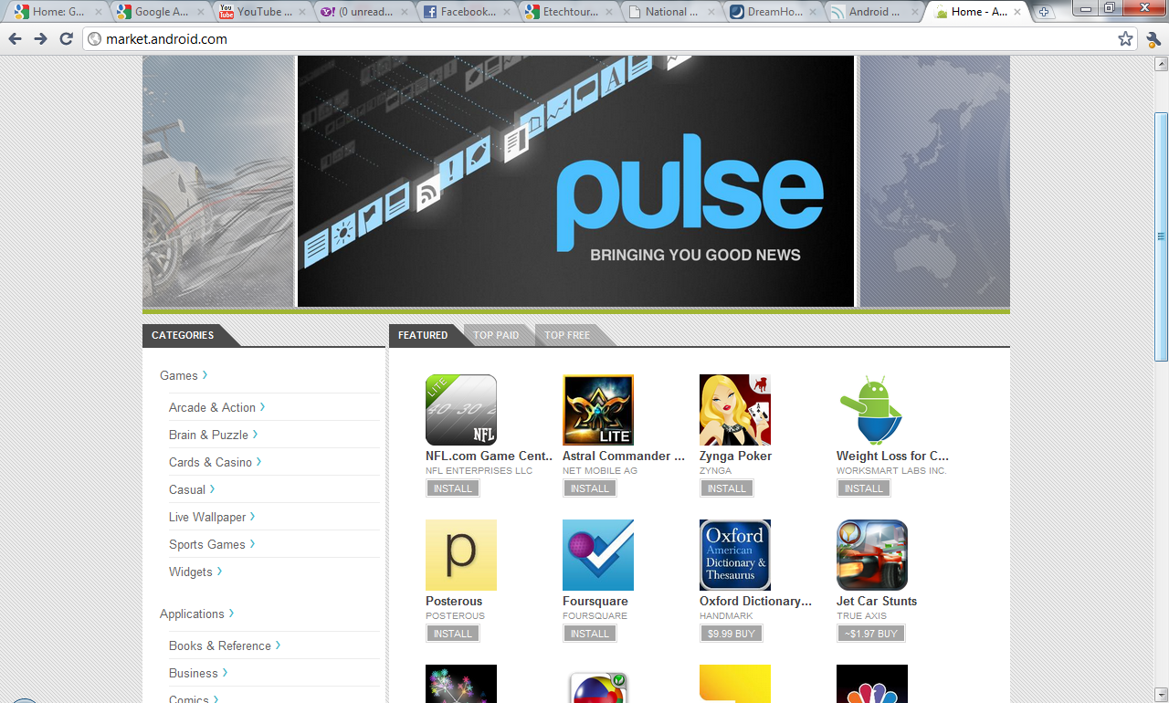 Android Web Based Market Now Live!!! Install Apps OTA!! **UPDATED**