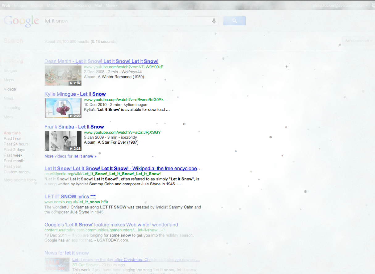 GoSMS Christmas Easter Egg + Google Holiday Easter Egg