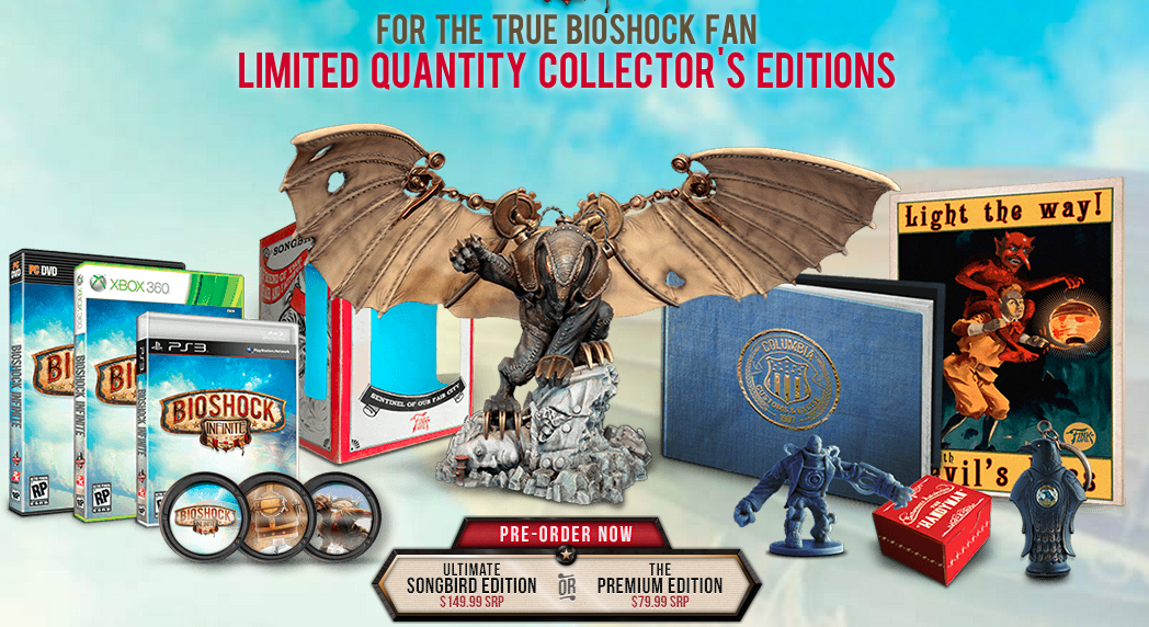 Bioshock Infinite Collectors Editions Announced!